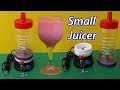 Amazing Powerful Mini USB Blender For DC Motor | How To Make A Electric Small Juicer Science Project