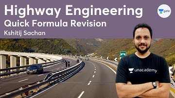 L1 | Quick Formula Revision | Highway Engineering | Kshitij Sachan