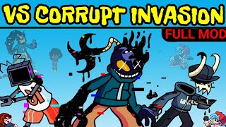 Friday Night Funkin' New VS Pibby Corruption Invasion Full Week | Pibby x FNF Mod