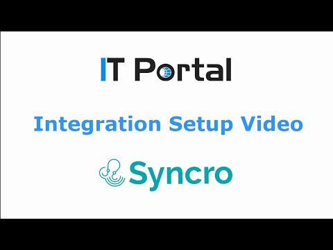 IT Portal - SyncroMSP Integration