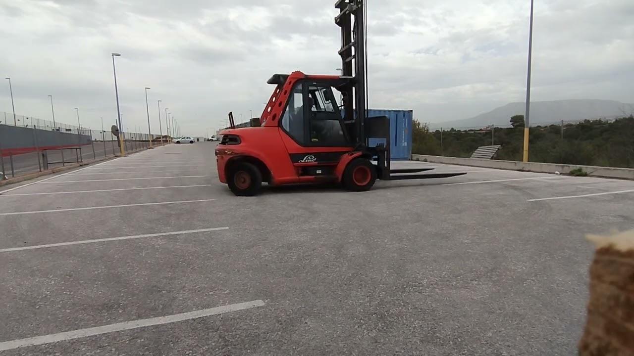 forklift linde h80 part 1