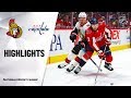 NHL Highlights | Senators @ Capitals 1/7/20