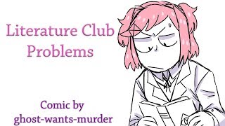 Literature Club Troubles Ddlc Comic Dub