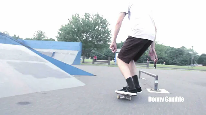 Donny Gamble at Cheshire Skate Park CT: Shred Medi...
