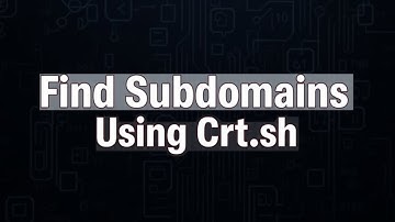 How to Find Subdomains Using Crt.sh Website