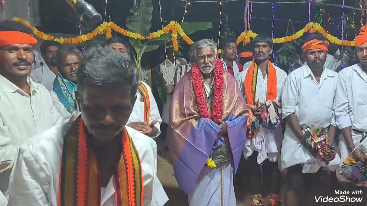 పచ్చిపాలవాండ్లపల్లె గజ్జపూజలో పలువురికి సన్మానం 28-1-2026 బుధవారం