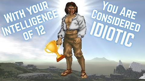 I made THE WORST Possible Character in The HISTORY of The Elder Scrolls