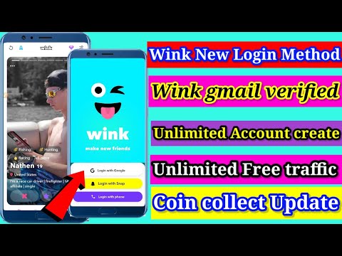 Wink New Login update | Wink gmail verified Unlimited account create method | Free Coin collect |