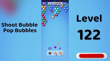 Shoot Bubble Level 122 Walkthrough | Pop Bubbles Game 🎯 | Go Answer