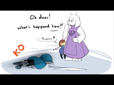 toriel-isn't-particularly-happy-with-frisk!-(undertale-comic-dub-compilation)