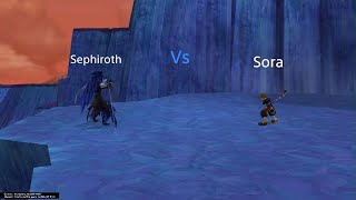 Sephiroth in kh2 is not hard right?