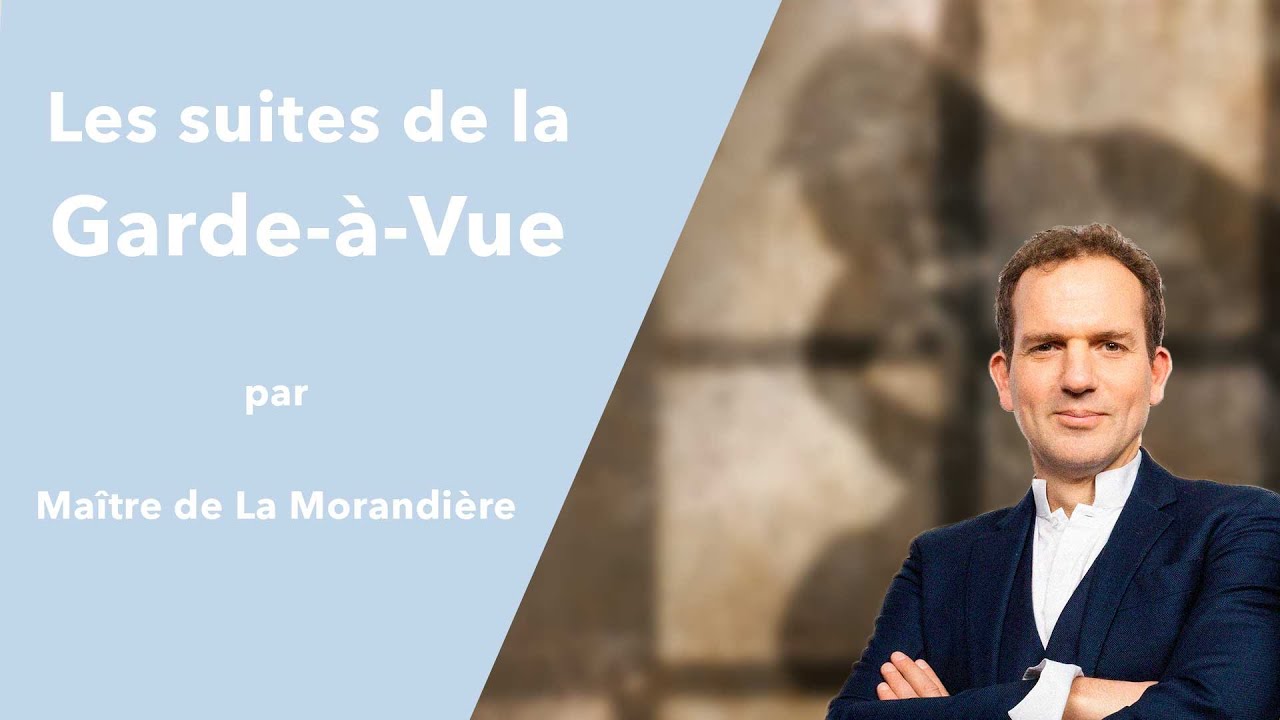 Quelles sont les suites de la garde-à-vue ?