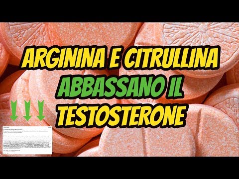 ARGININA & CITRULLINA ABBASSANO Il TESTOSTERONE ! * Se Non Fai Questo *