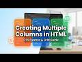Video Title: Create Multiple Columns in Your Website