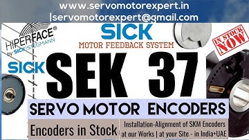 SEK37 SEK 37 Sick Stegmann Encoder Alignment,Memory Read,Servo Motor Repair India/Delhi UAE/ Dubai