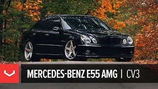 Mercedes Benz E55 AMG on 20" Vossen VVS-CV3 Concave Wheels / Rims