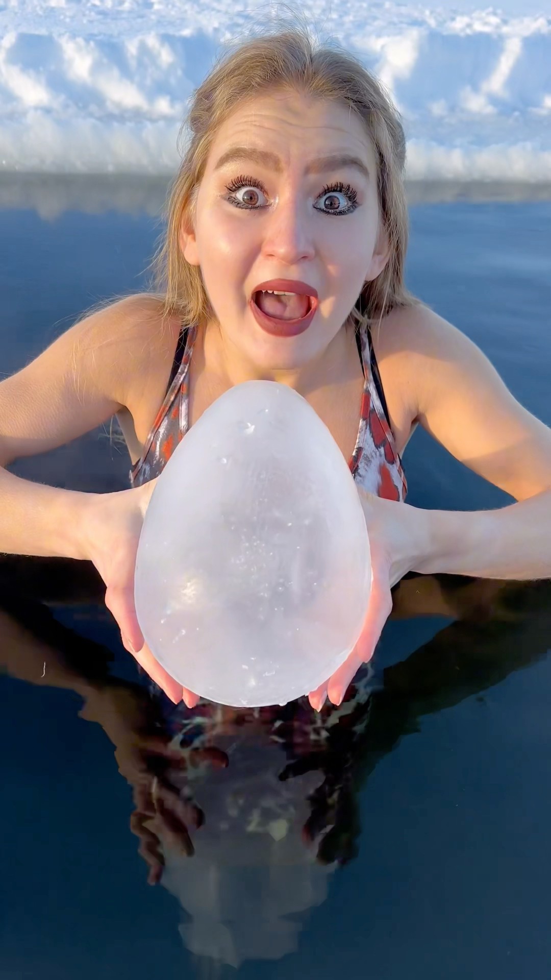 Ice super egg ? #icequeen #icequeenlife