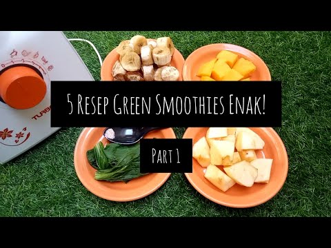 Video: Cara Membuat Smoothie: 5 Resipi