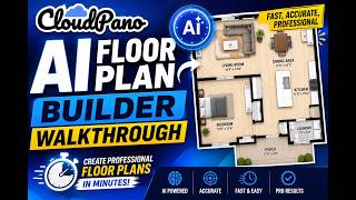 [New] AI Floor Plan Builder Walkthrough | Create Professional Floor Plans in Seconds