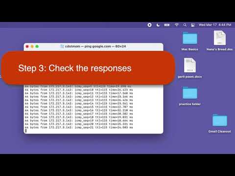 How to Test Your Internet Connection (Mac) - Ping Test (2021)