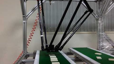 Delta Robot,  vision recognition test 2