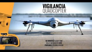 Vigilancia Quadcopter for Surveillance With 20x Optical Zoom Camera