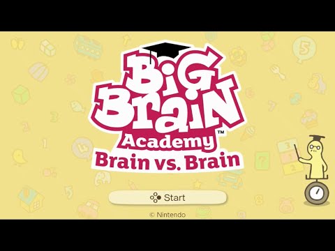Big Brain Academy: Brain vs. Brain Playthrough Part 1