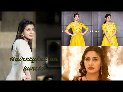 Simple Hairstyles For Kurtis - simple hair style Simple Hairstyles For Kurtis - simple hair style