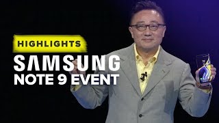 Samsung's Note 9 Unpacked event highlights in 10 minutes