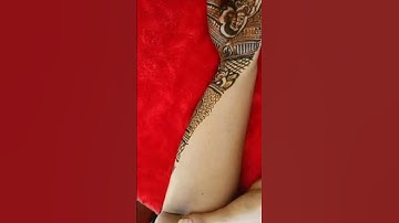 how to connect front hand to back hand mehndi design #shorts #shortsviral #shortsfeed #mehndi #henna