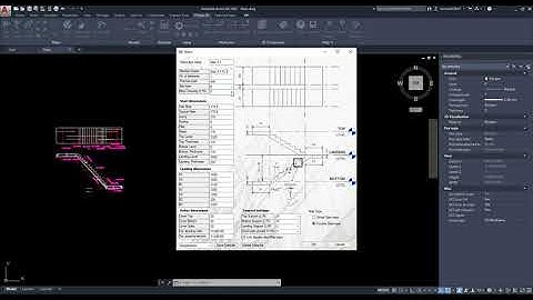 Probar 2D for AutoCAD® - Stairs Wizard