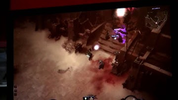 Diablo 3 - Gamescom 2009 - Barbarian and Wizard gameplay