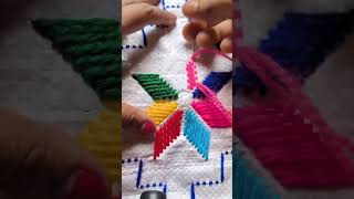 wool embroidery #woolembroidery #asondesign #shorts