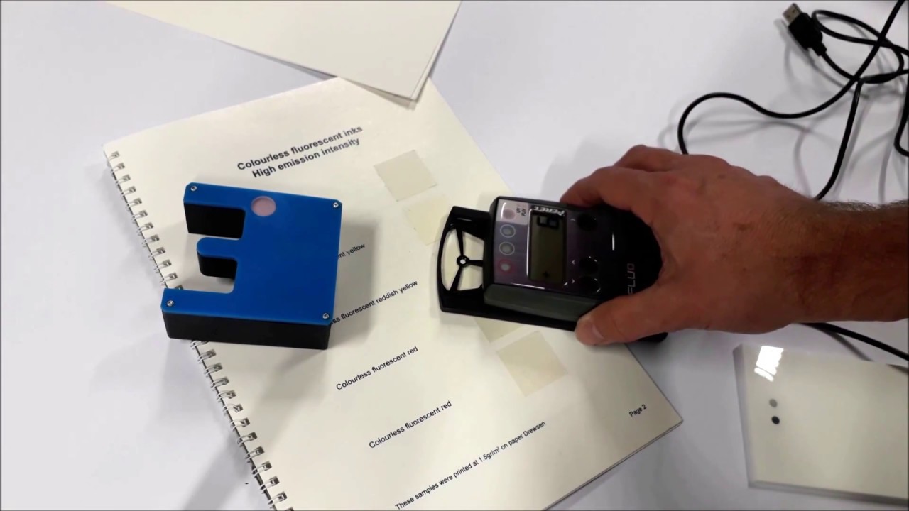 FLUO Invisible Inks Densitometer