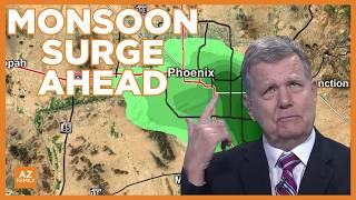 Rain chances forecast across Phoenix area this week