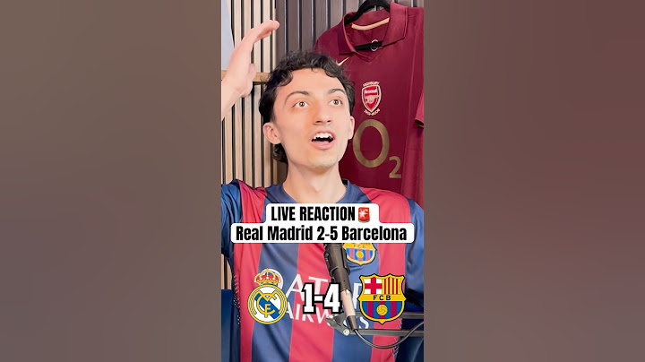 OUR REACTIONS TO EL CLASICO: Barcelona crowned CHAMPIONS🏆 #football #soccer #barcelona #realmadrid