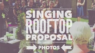 World's most Romantic singing flashmob marriage proposal