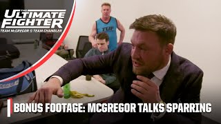 The Ultimate Fighter Bonus Footage: Conor McGregor talks sparring with his team | ESPN MMA