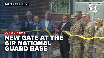 GRAND OPENING: Battle Creek Air National Guard Base opens new main gate