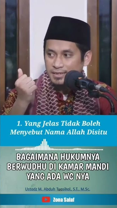 Bagaimana Hukum Berwudhu di Kamar Mandi Yang Ada WC nya?