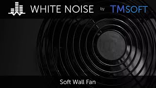 Soft AC Wall Fan 10 Hour Sleep Sound - Black Screen