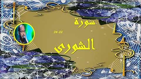 الشورى 22-24 - القارئ أمير لعل أول