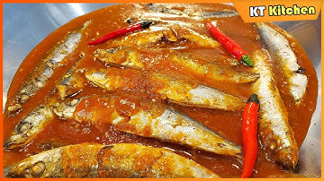 Cách Kho CÁ NỤC Cá Mòi Rục Xương Hương Vị Đậm Đà - Best Sardine Recipe - ENGLISH CAPTION