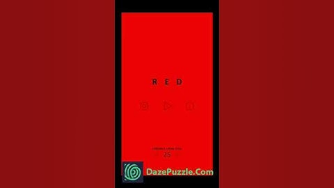 Red Level 25 Walkthrough Hints (Bart Bonte) Android iOS game