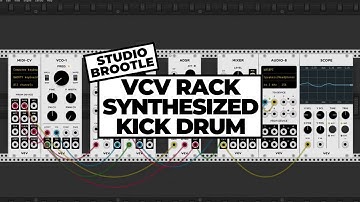 VCV Rack Synthesized Kick Drum