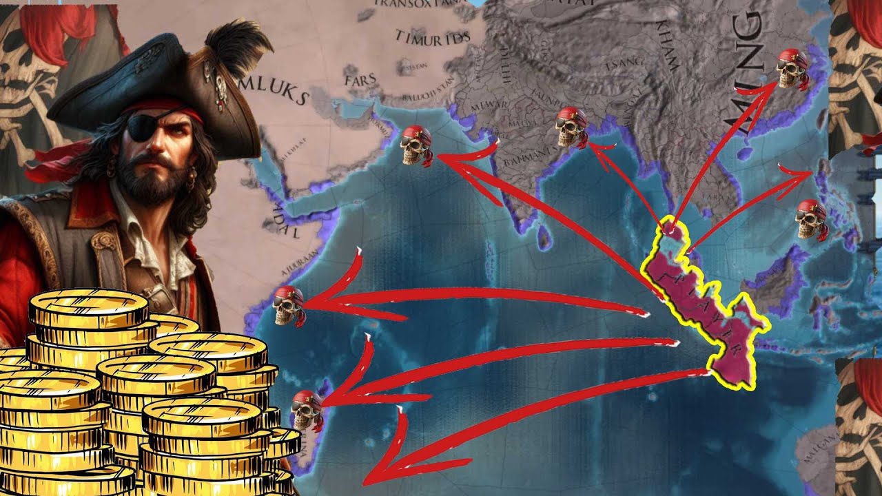 PALEMBANG: The RICHEST Pirate NATION RAID 2K OF 🪙GOLD in Europa