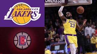 Lakers Vs Clippers Lakers Gametimetv Lakers Team Highlights