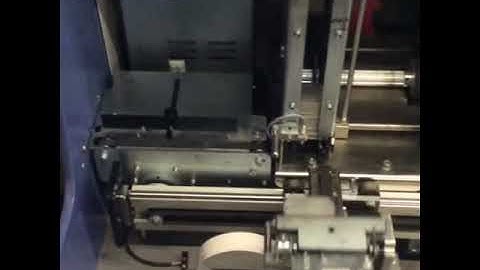 High speed dog tag embossing