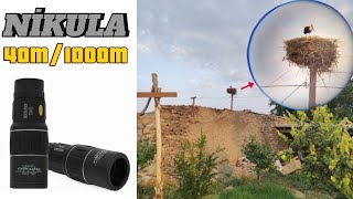 NİKULA 30X52 MONOCULAR. NİKULA 30X52 TEK GÖZ DÜRBÜN TANITIMI VE KUTU AÇILIMI. #monocular #nikula