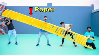 We Made Biggest Paper Ladder | कागज़ की सबसे बड़ी सीढ़ी |